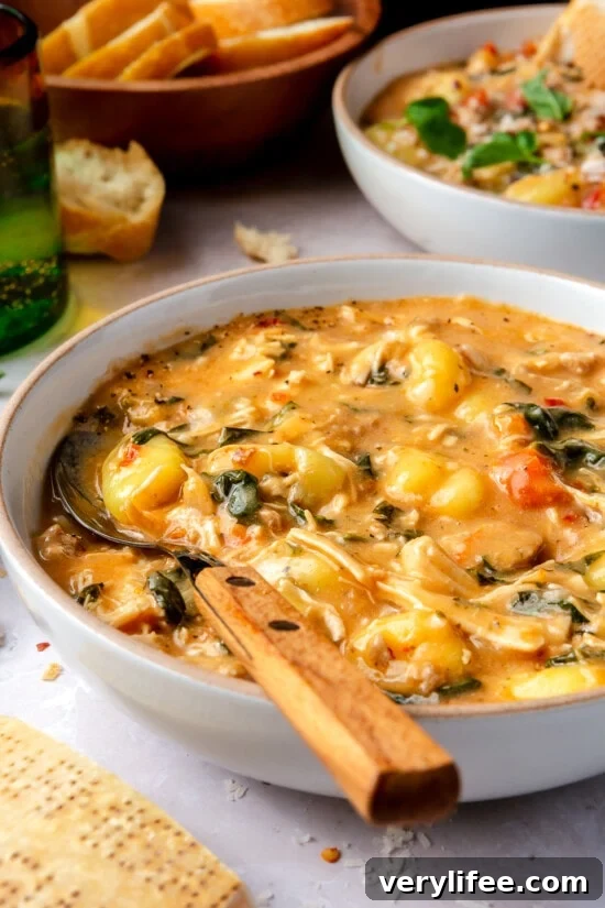 Chicken Gnocchi Soup