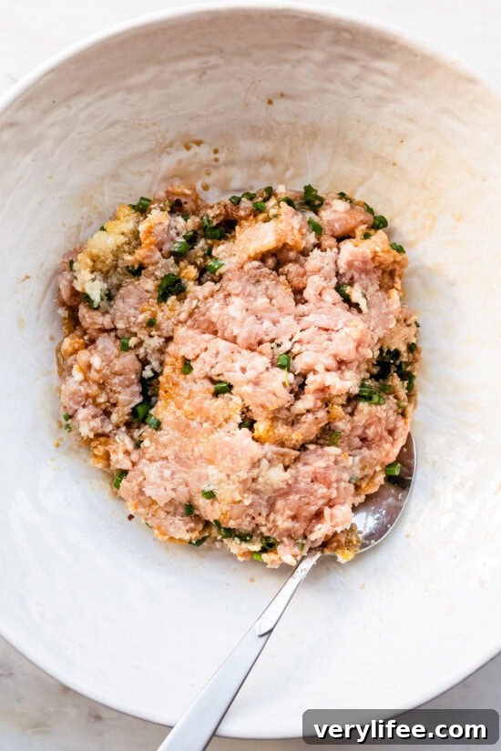 Sticky Ginger Soy Asian Chicken Meatballs 6 chicken meatball mixture