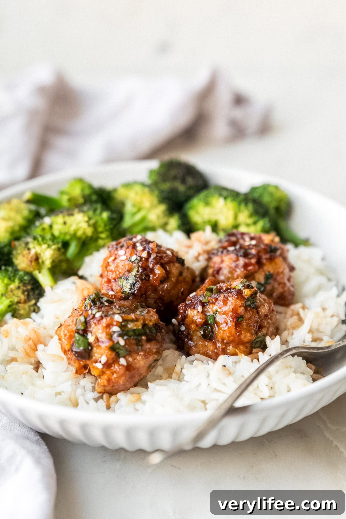 Sticky Ginger Soy Asian Chicken Meatballs 10 Asian Ground Chicken Meatballs