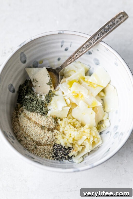 parmesan crumb topping