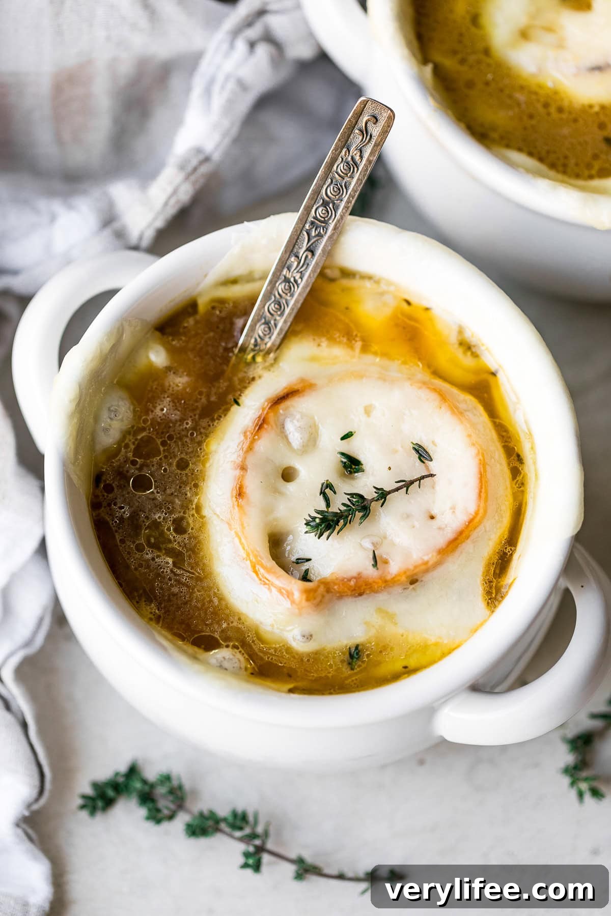 French Onion Chicken Soup