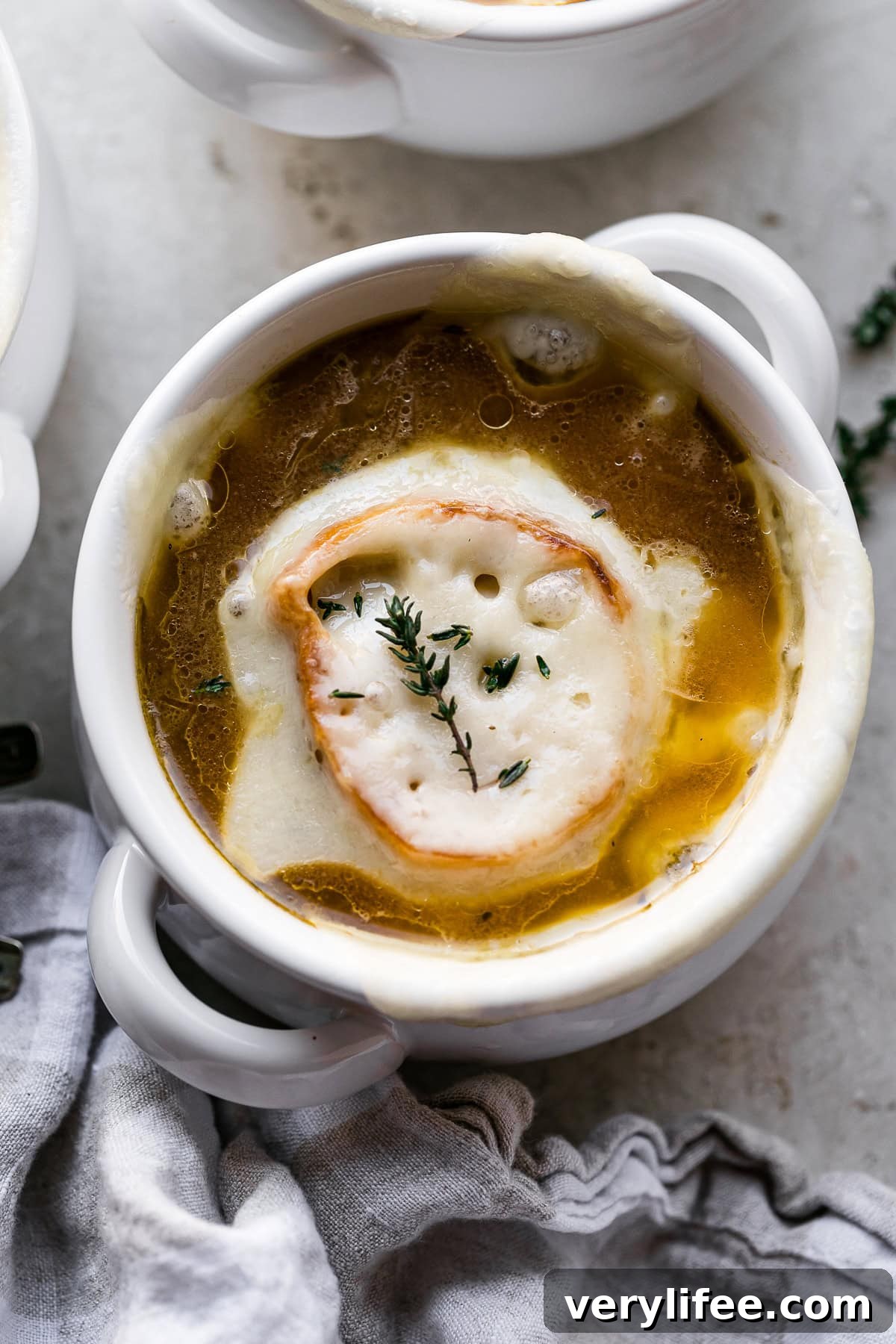 French Onion Chicken Soup