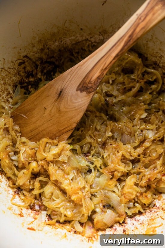 caramelize onions
