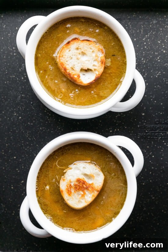 Add to bowls and add bread