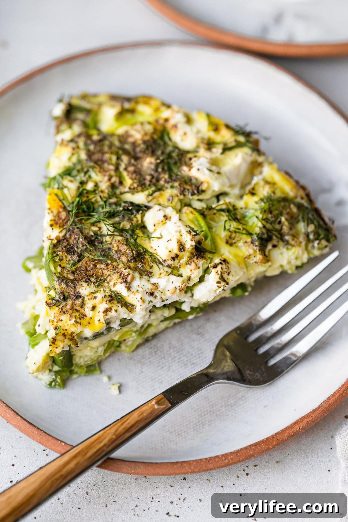 Spring Vegetable Crustless Quiche