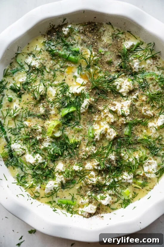 Spring Veggie Crustless Quiche