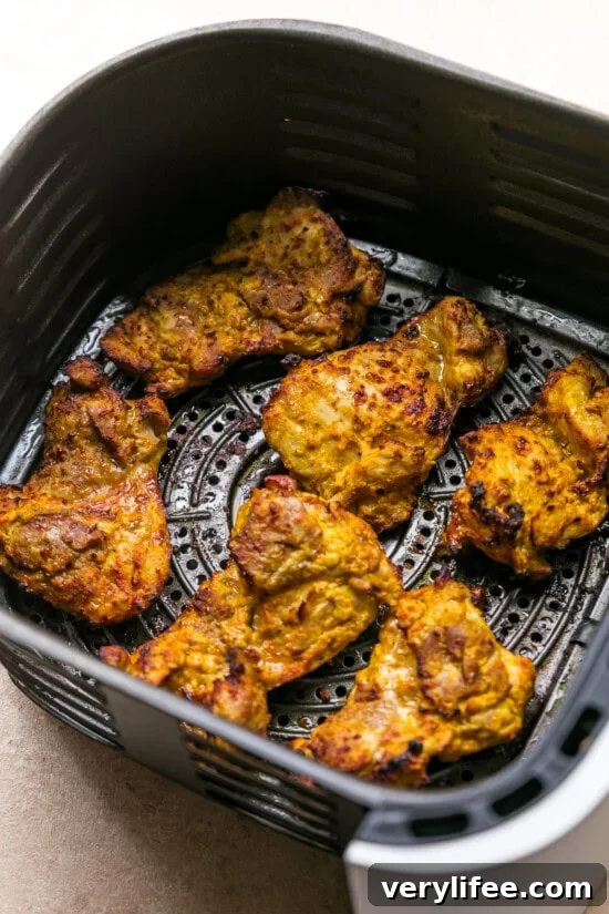 Chicken Thighs in air fryer