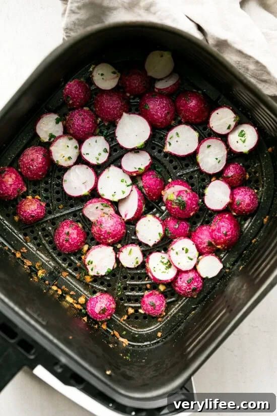 Air Fryer Radishes