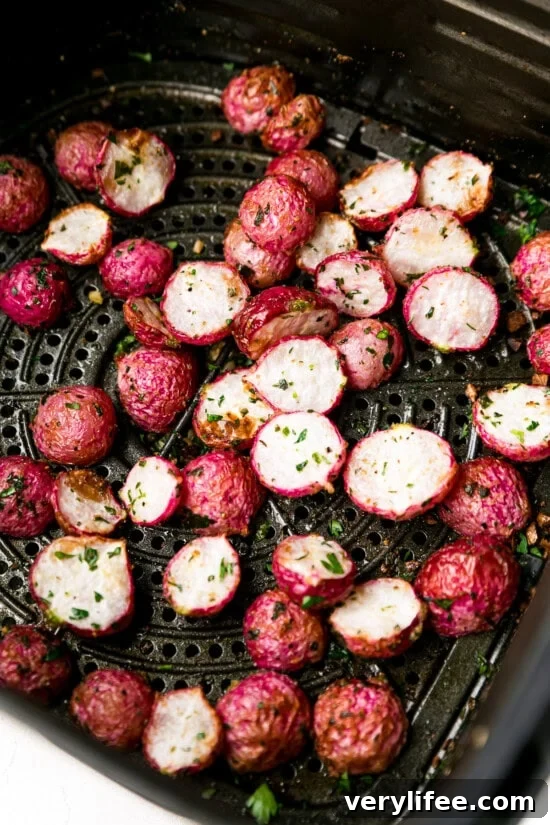 Air Fryer Radishes