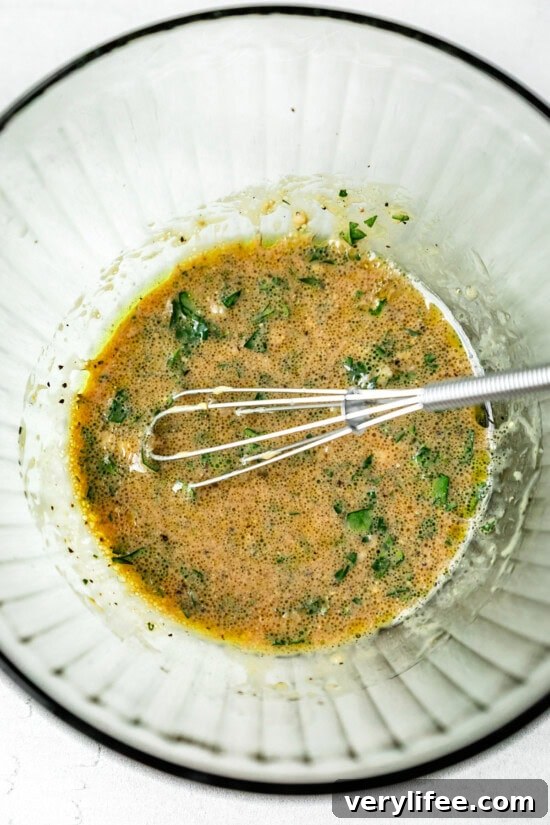 Crispy Air Fryer Asparagus with Lemon and Parmesan 7 Make the marinade