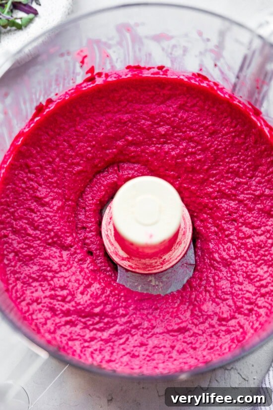Vibrant Roasted Beet Hummus Recipe 8 Beet Hummus