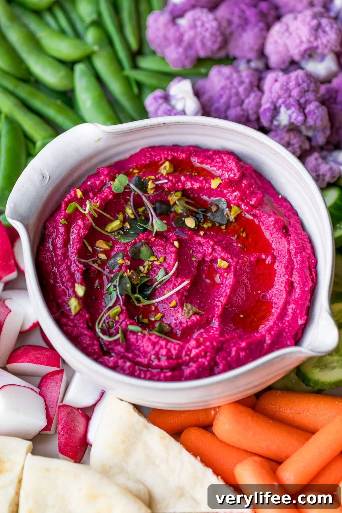 Vibrant Roasted Beet Hummus Recipe 9 Beet Hummus