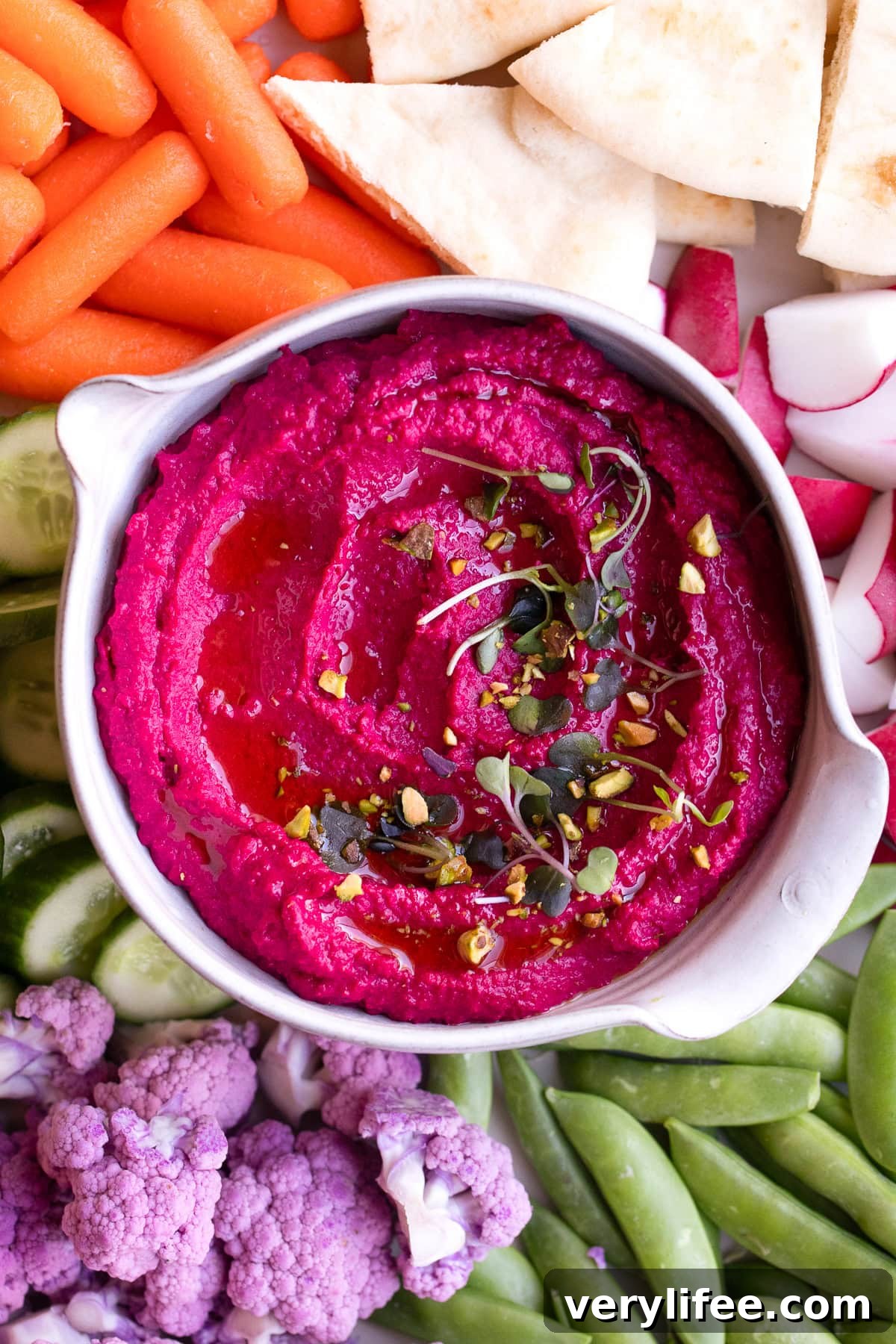 Vibrant Roasted Beet Hummus Recipe 10 Roasted Beet Hummus