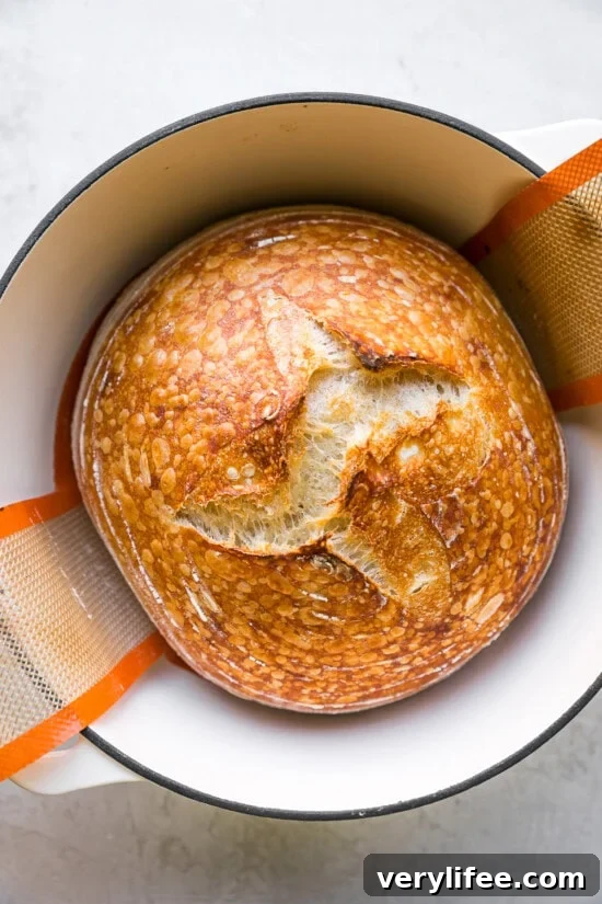 How to Make Classic Sourdough Bread at Home 17 Finish baking
