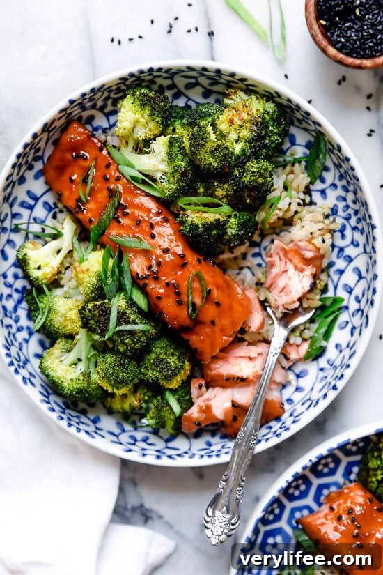 Air Fryer Salmon with Maple Soy Glaze