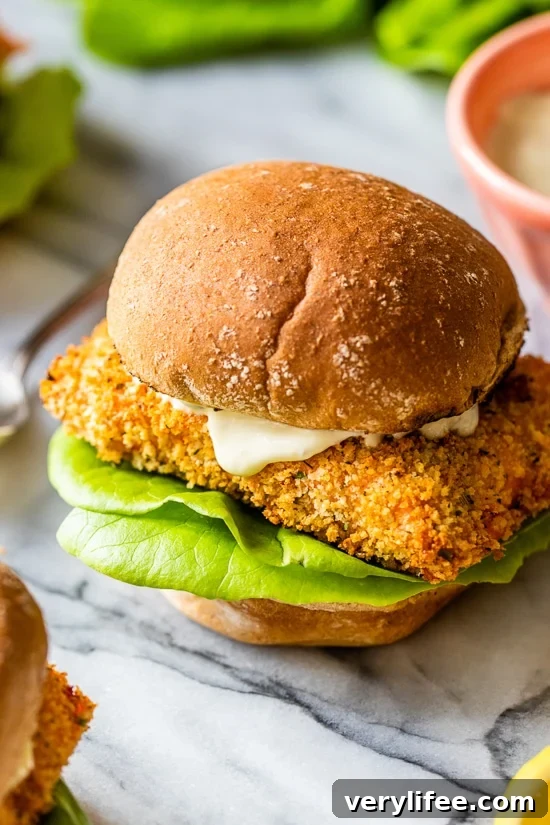 Salmon Sandwich