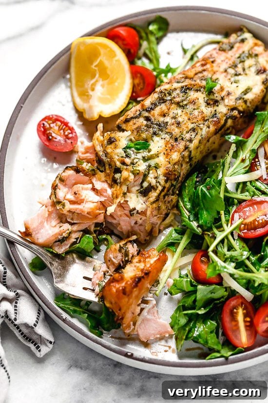 Air Fryer Basil-Parmesan Salmon