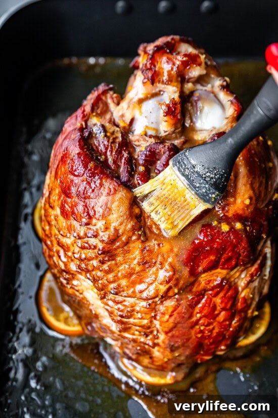 Honey-Glazed Spiral Ham Recipe 9 Spiral Ham with Orange and Cloves