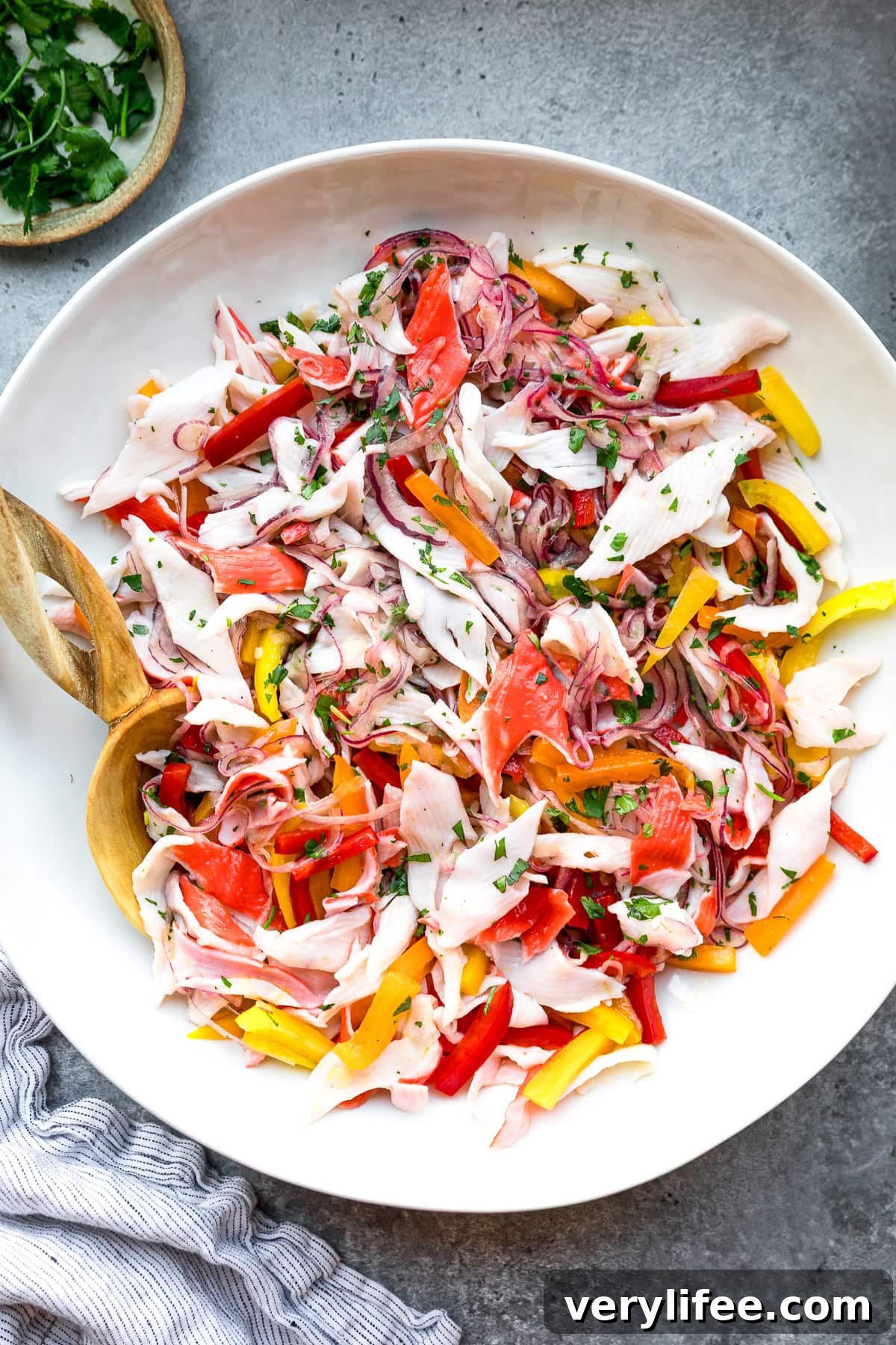 Zesty Lime Crab Salad Recipe 10 Crab Salad recipe with Bell Peppers and Lime