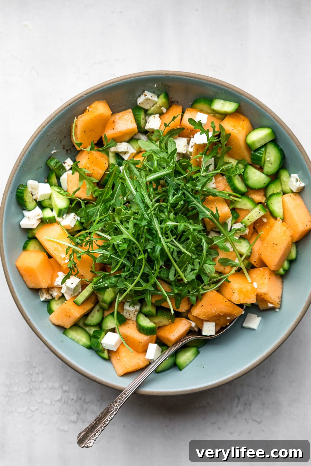 Cucumber Melon Salad