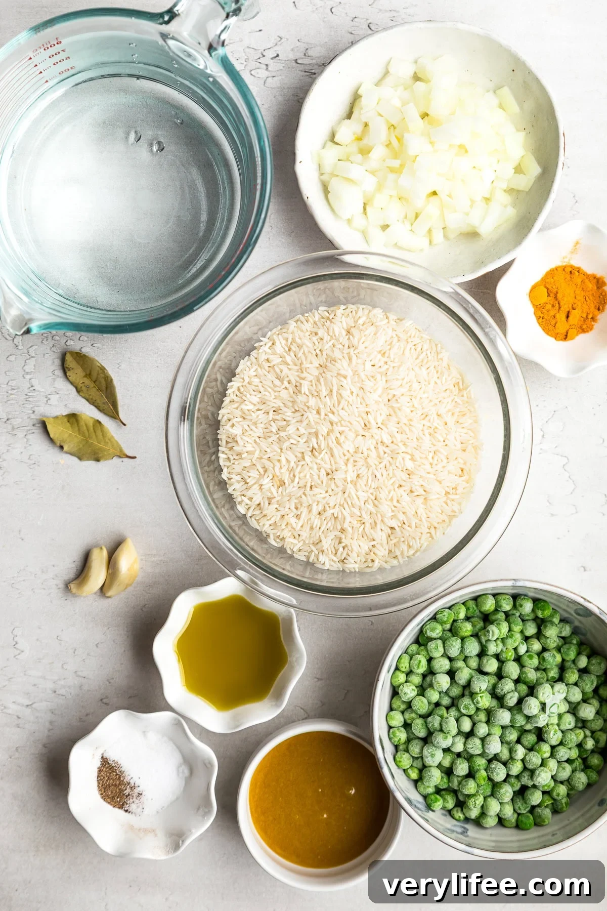 One-Pot Turmeric Basmati Rice with Peas 5 Turmeric Basmati Rice