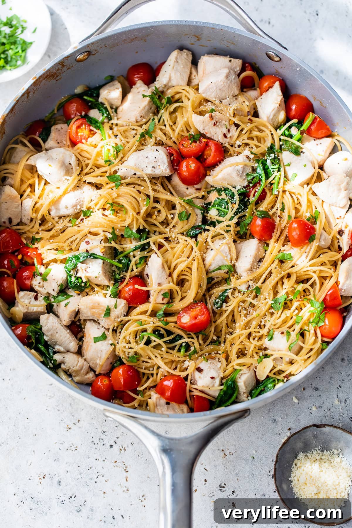 Garlic Butter Chicken Scampi with Lemon and Parsley 5 Chicken Scampi