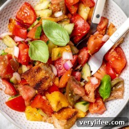 Panzanella salad