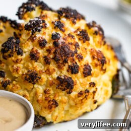 Whole Roasted Baby Cauliflower