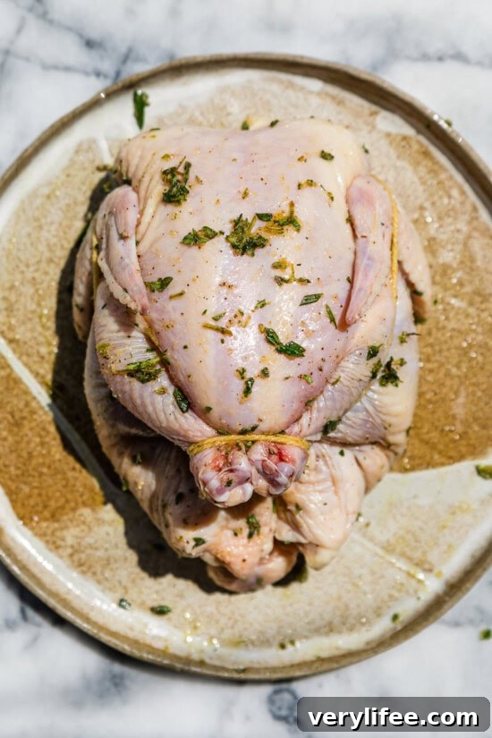 season the cornish hen