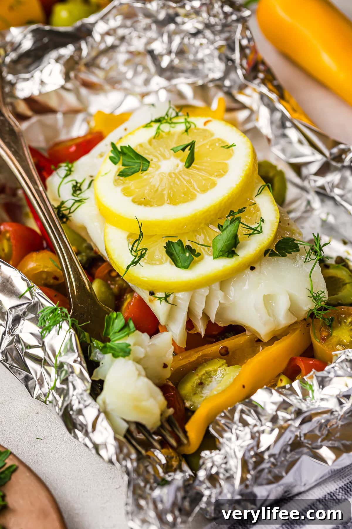 Mediterranean Fish Foil Packet