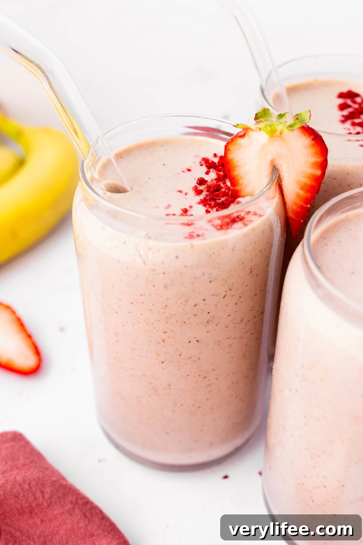 Strawberry Banana Smoothie