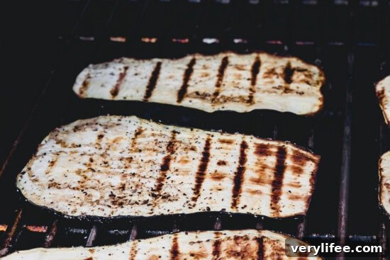 Crispy Grilled Eggplant Parmesan Recipe 9 Grill the eggplant