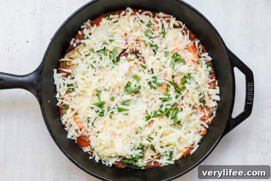 Crispy Grilled Eggplant Parmesan Recipe 10 Layer with cheese and sauce