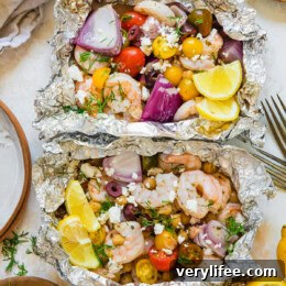 Lemon Garlic Shrimp Foil Packets Recipe 13 Shrimp Foil Packets