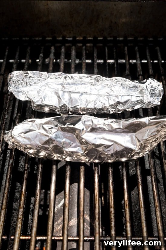 Grilled Bananas in Foil
