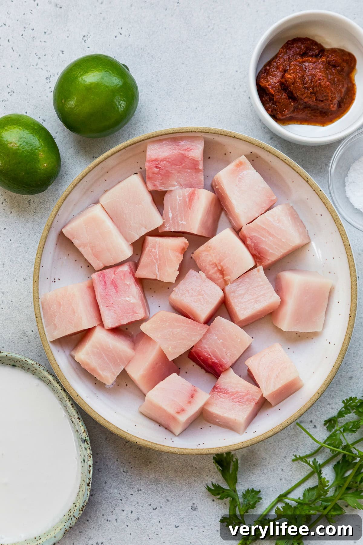 Grilled Swordfish Kabobs with Thai Red Curry Marinade 5 swordfish