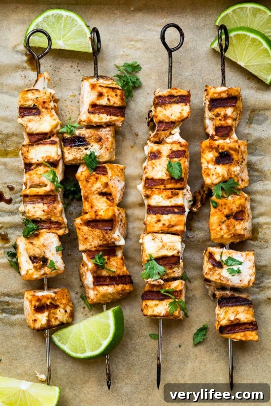 Grilled Swordfish Kabobs with Thai Red Curry Marinade 8 Thai Red Curry Swordfish Kabobs