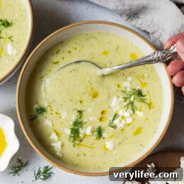 Creamy Roasted Zucchini Soup with Feta 10 Roasted Zucchini Soup