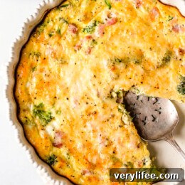 Crustless Quiche