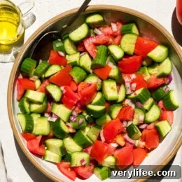 Cucumber Tomato Salad