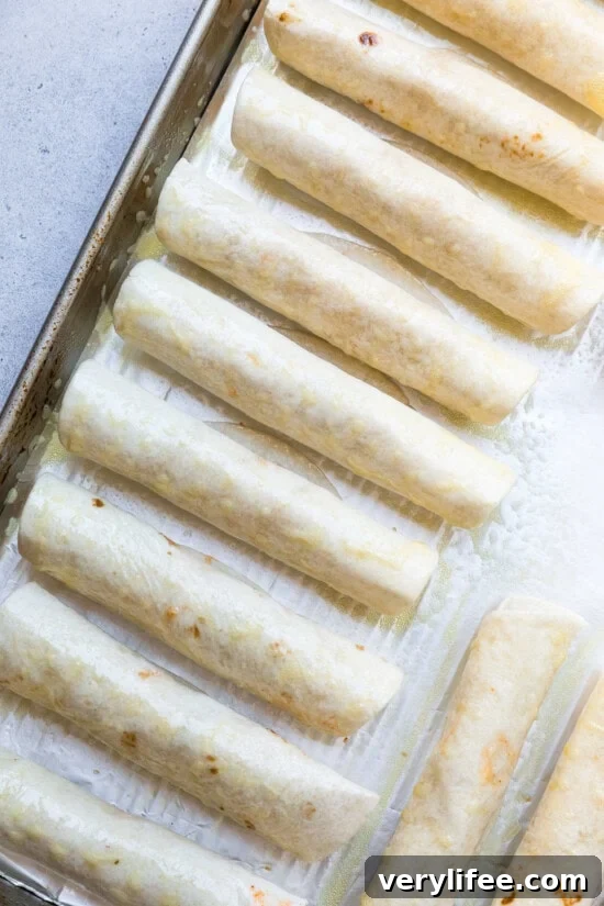 Crispy Chicken Taquitos with Avocado Crema 7 Chicken Taquitos