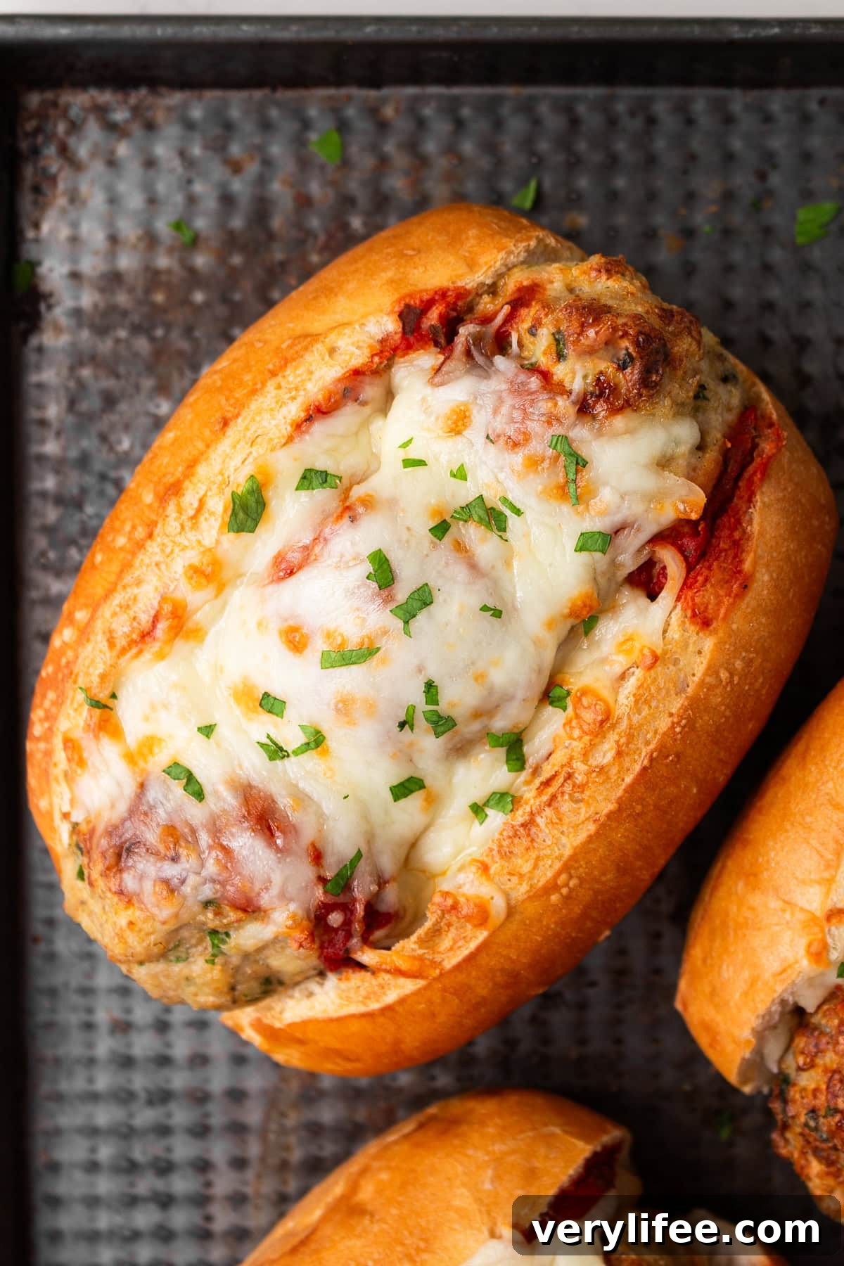Crispy Air Fryer Meatball Subs with Melty Cheese 11 Air Fryer Meatball Subs