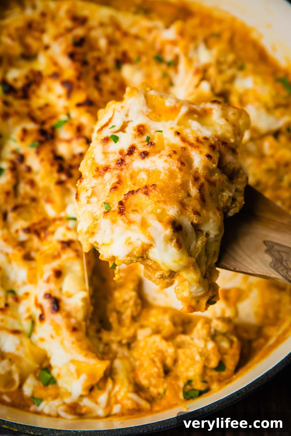 Creamy Pumpkin Lasagna Skillet 14 Pumpkin Lasagna Skillet