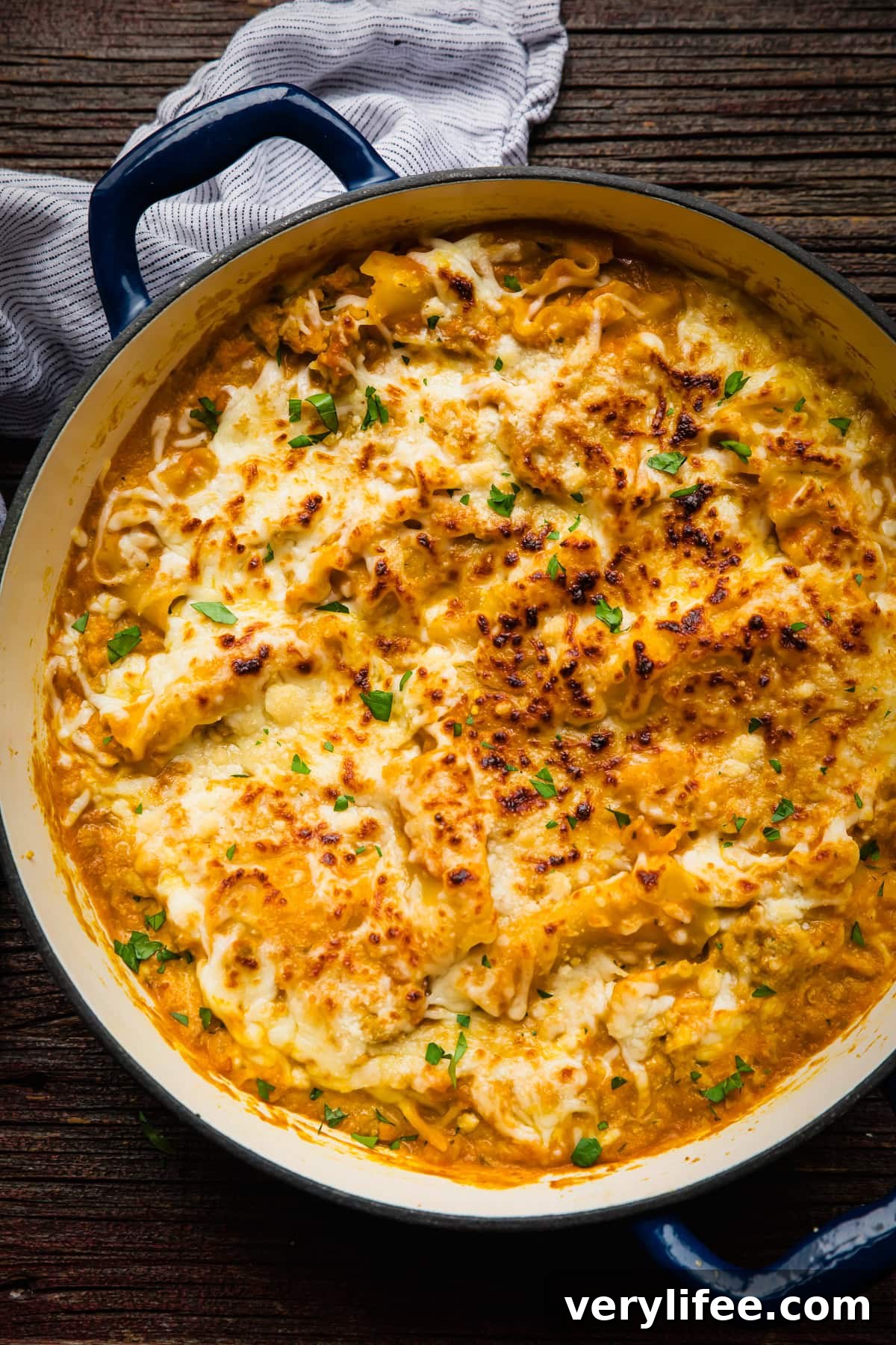 Creamy Pumpkin Lasagna Skillet 9 Skillet Pumpkin Lasagna
