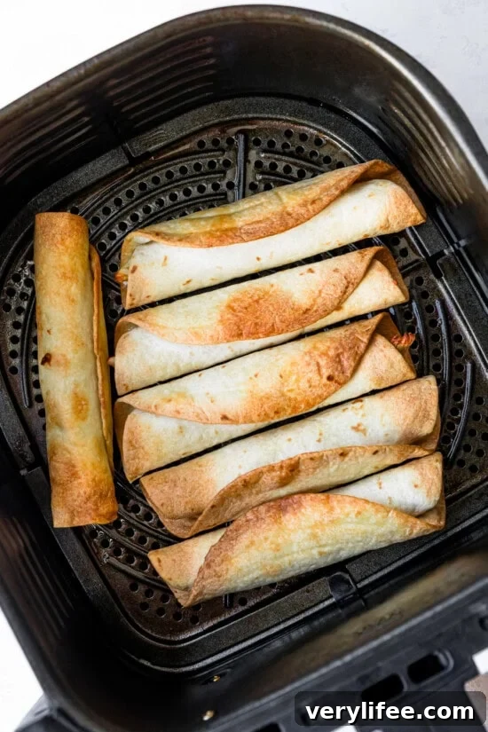 Flautas in the Air Fryer