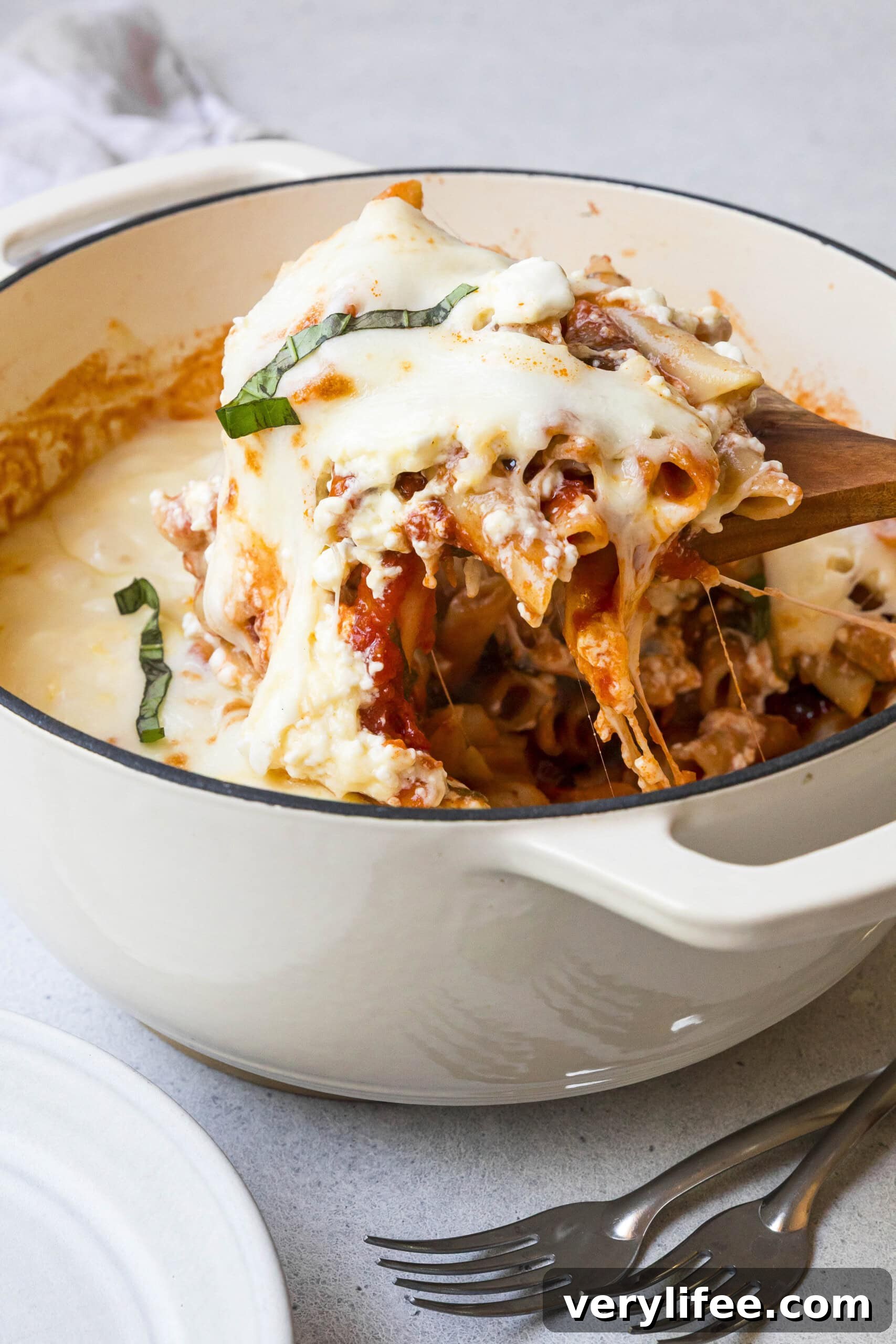 Skillet Protein Baked Ziti