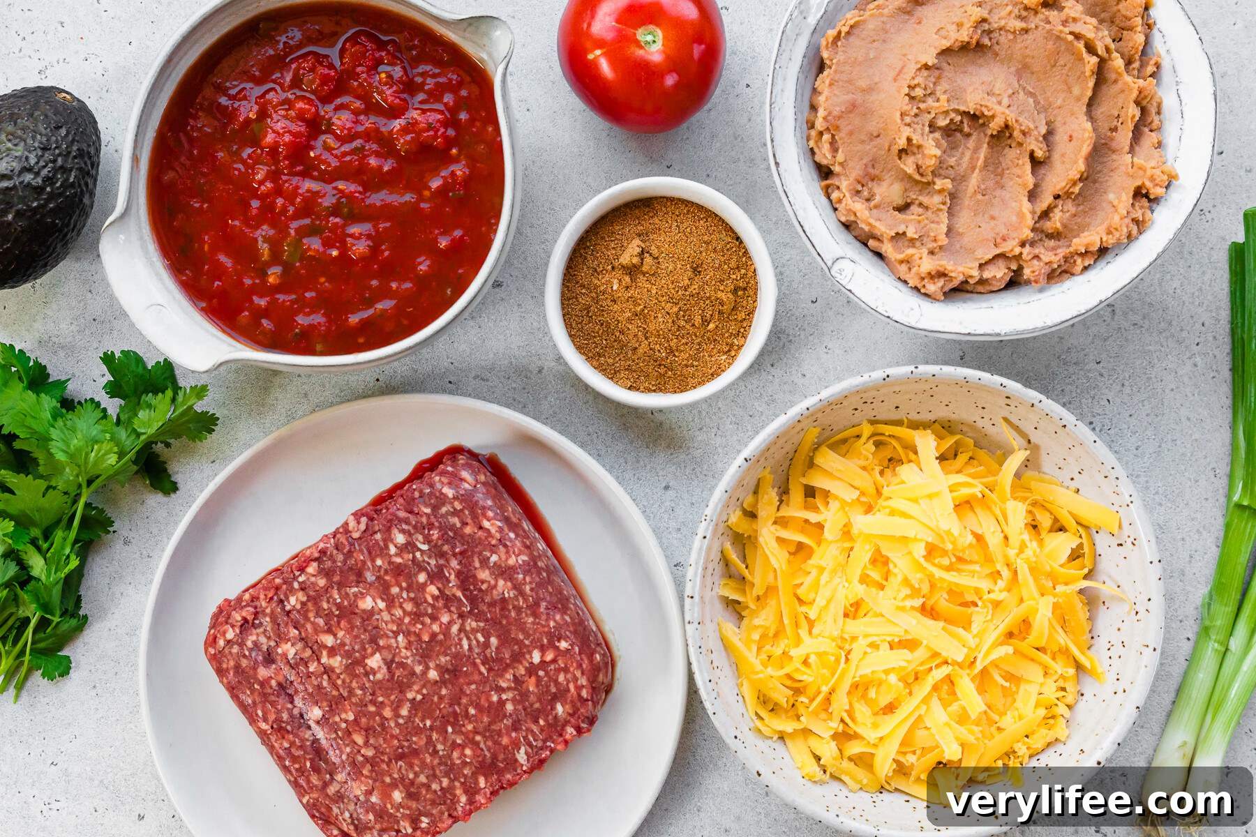 Crockpot Cheesy Taco Dip Recipe 5 Slow Cooker Taco Dip ingredients