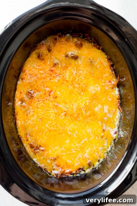 Crockpot Cheesy Taco Dip Recipe 9 Crockpot Taco Dip