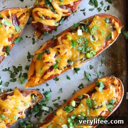 Baked Sweet Potato Skins