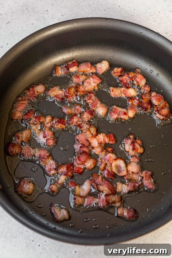 Cook the bacon